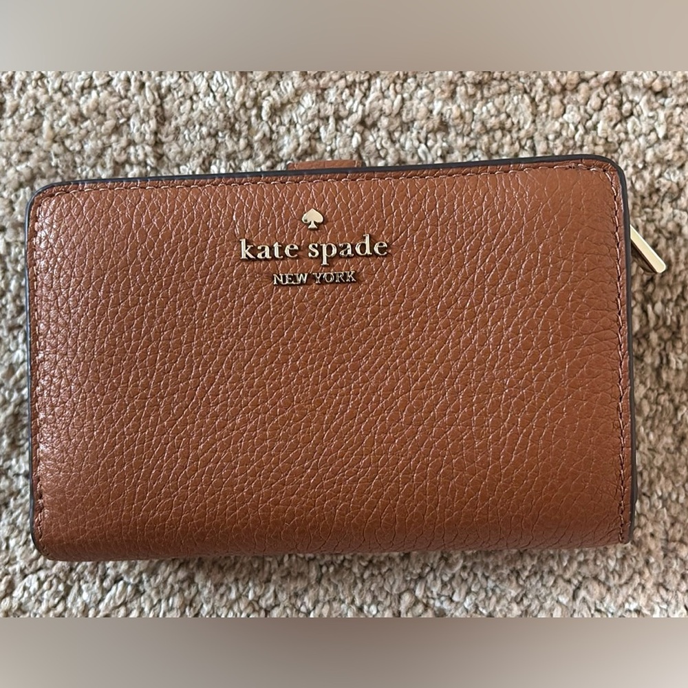 Kate Spade Tan Leila Leather Wallet